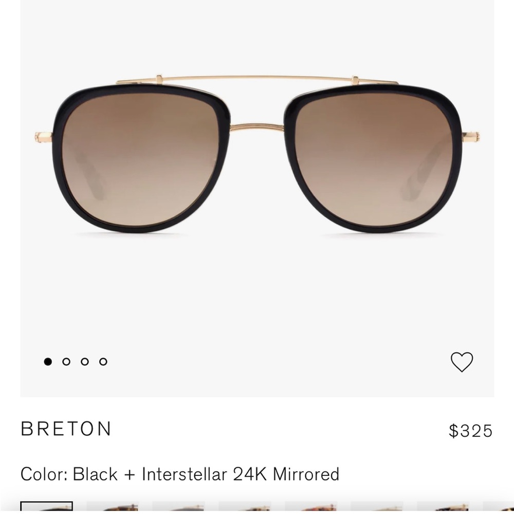 Krewe Breton Sunglasses - NEW IN BOX